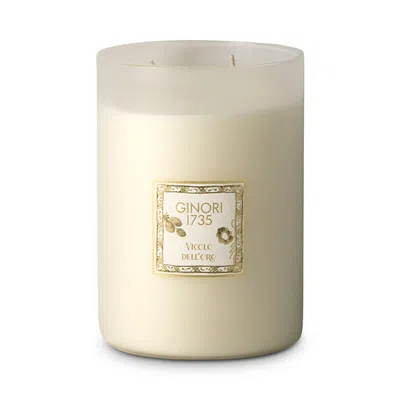 Ginori 1735 Oriente Italiano Cuoio Rosso Large Scented Candle Refill In Brown