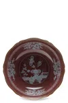 Ginori 1735 'oriente Italiano' Deep Serving Plate ⌀34.8cm In Brown