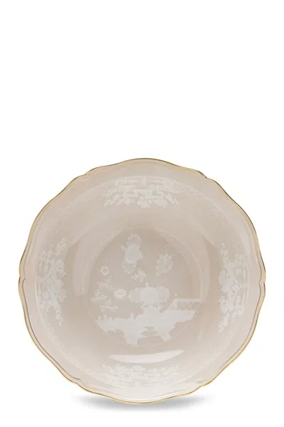 Ginori 1735 'oriente Italiano' Deep Serving Plate In Neutral