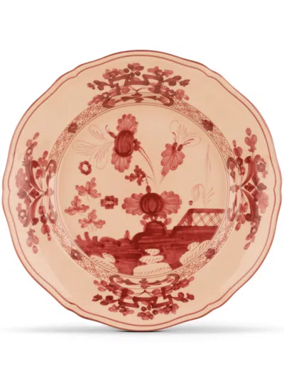 Ginori 1735 Oriente Italiano Dessert Plate (21cm) In Pink