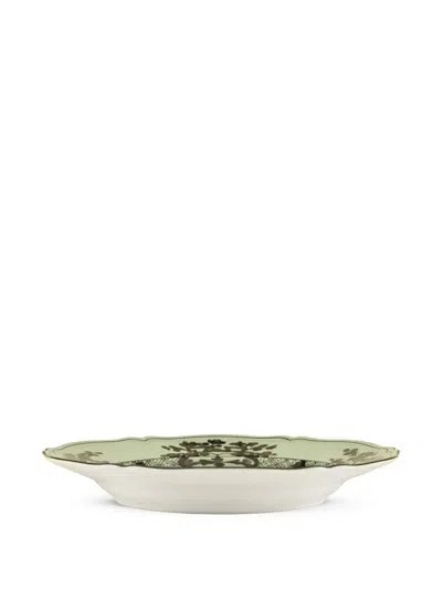 Ginori 1735 Oriente Italiano Dessert Plate In Green