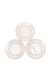 Ginori 1735 Oriente Italiano Dessert Plate (set Of Two) In Neutrals