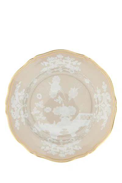 Ginori 1735 Oriente Italiano Dinner Plate In Neutral
