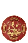Ginori 1735 'oriente Italiano' Dessert Plate In Red