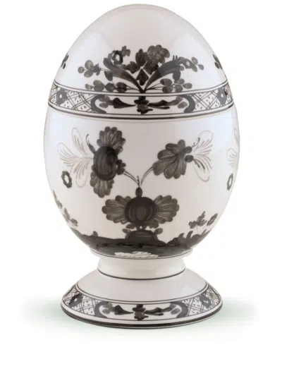 Ginori 1735 Oriente Italiano Egg Cup (21cm) In Black