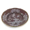 Ginori 1735 Richard Ginori Oriente Italiano Flat Dessert Plate In Brown