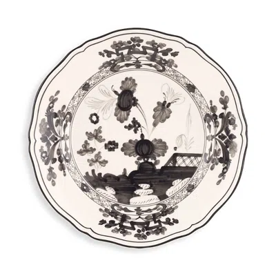 Ginori 1735 Oriente Italiano Flat Dessert Plate In Albus