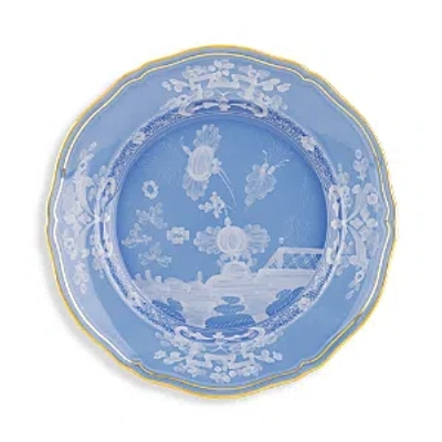 Ginori 1735 Oriente Italiano Flat Dessert Plate In Blue