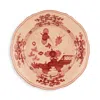 Ginori 1735 Oriente Italiano Flat Dessert Plate In Vermiglio