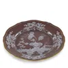 Ginori 1735 Richard Ginori Oriente Italiano Flat Dessert Plate In Brown