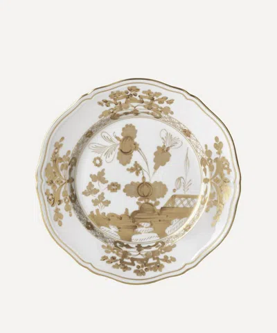 Ginori 1735 Oriente Italiano Flat Dinner Plate In White