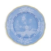 Ginori 1735 Oriente Italiano Flat Dinner Plate In Periwinkle Blue