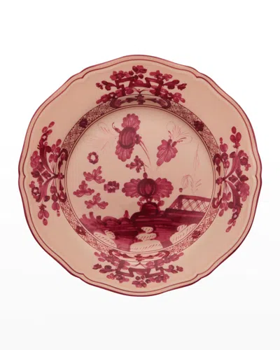 Ginori 1735 Oriente Italiano Flat Platter In Pink