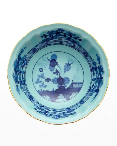 Ginori 1735 Oriente Italiano Fruit Bowl In Blue