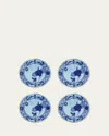 Ginori 1735 Oriente Italiano Iris Coasters, Set Of 4 In Oi Iris