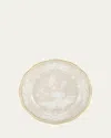 Ginori 1735 Oriente Italiano Meringa Bread And Butter Plate In Oi Meringa