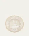 Ginori 1735 Oriente Italiano Meringa Charger Plate In Oi Meringa