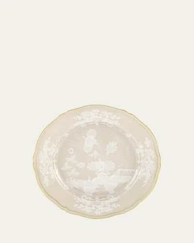 Ginori 1735 Oriente Italiano Meringa Dessert Plate In Oi Meringa