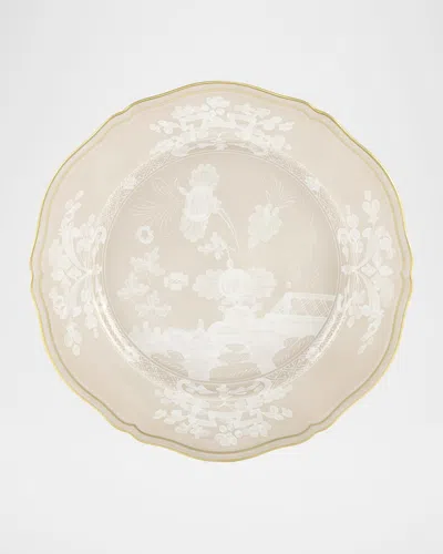 Ginori 1735 Oriente Italiano Meringa Charger Plate In Cream