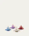 Ginori 1735 Oriente Italiano Mixed Coffee Set For 4 In Oriente It Mix