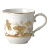 Ginori 1735 Oriente Italiano Coffee Cup In Aurum