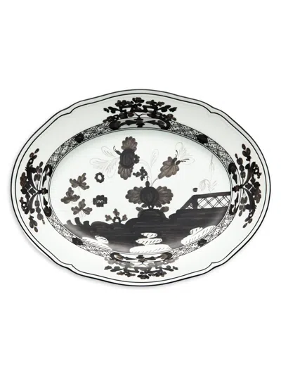 Ginori 1735 Oriente Italiano Oval Platter In Multi
