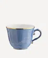 Ginori 1735 Oriente Italiano Periwinkle Coffee Saucer In Blue