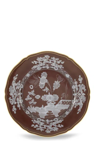 Ginori 1735 'oriente Italiano' Placeholder Plate ⌀ 31 Cm In Brown