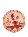 Ginori 1735 Oriente Italiano Plate In Brown
