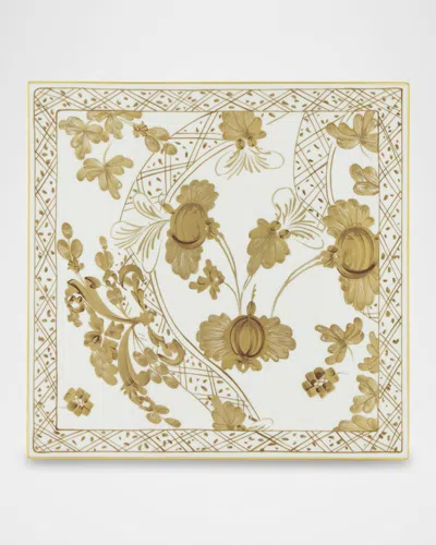 Ginori 1735 Oriente Italiano Porcelain Placemats, Set Of 2 In Aurum