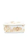 Ginori 1735 Oriente Italiano Porcelain Trinket Box (6cm X 14cm) In Weiss