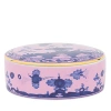 Ginori 1735 Oriente Italiano Round Box With Cover In Pink/blue
