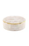 Ginori 1735 Oriente Italiano Round Box With Cover In Neutral