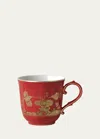 Ginori 1735 Oriente Italiano Rubrum Mug In Oirubrum