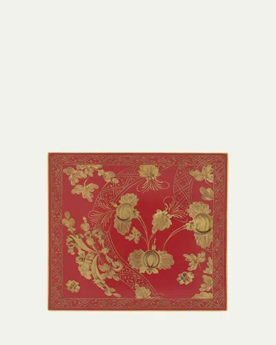 Ginori 1735 Oriente Italiano Rubrum Porcelain Placemats, Set Of 2 In Oi Rubrum