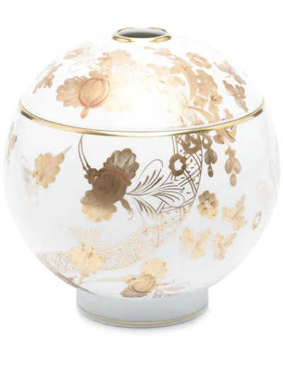 Ginori 1735 Oriente Italiano Scented Gift Parfumable Sphere In White