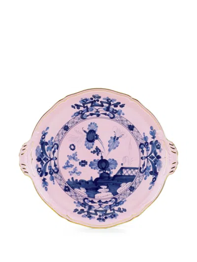 Ginori 1735 Oriente Italiano Serving Plate In Pink