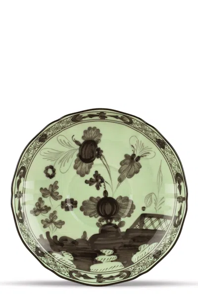 Ginori 1735 'oriente Italiano' Side Plate ⌀ 15 Cm In Green