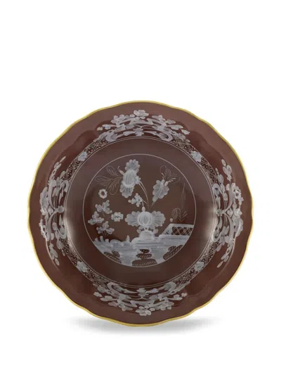 Ginori 1735 Oriente Italiano Small Bowl (15cm) In 褐色