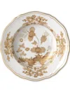 Ginori 1735 Oriente Italiano Aurum Soup Plate In White
