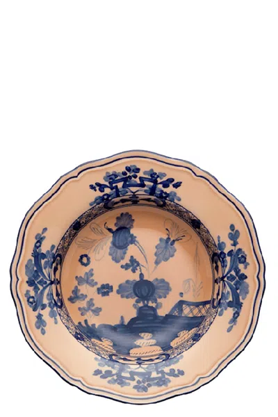 Ginori 1735 'oriente Italiano' Soup Plate In Pink