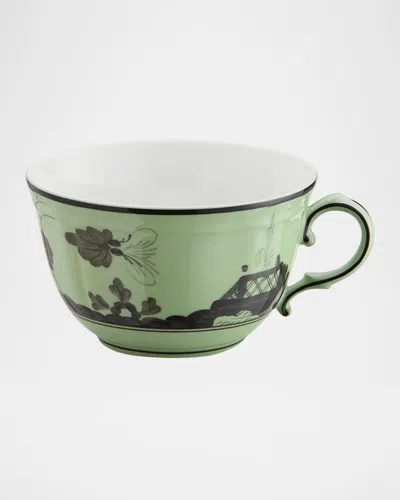 Ginori 1735 Oriente Italiano Tea Cup, 20.8 Oz. In Green