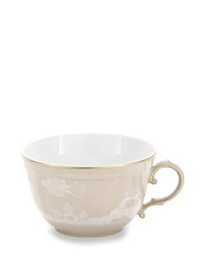 Ginori 1735 Oriente Italiano Tea Cup In Oi Meringa