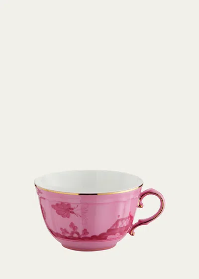 Ginori 1735 Oriente Italiano Tea Cup, Porpora In Pink