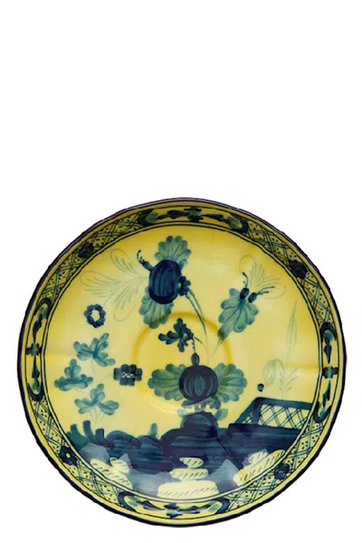 Ginori 1735 'oriente Italiano' Tea Plate ⌀ 15 Cm In Yellow