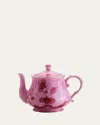 Ginori 1735 Oriente Italiano Teapot With Cover In Pink