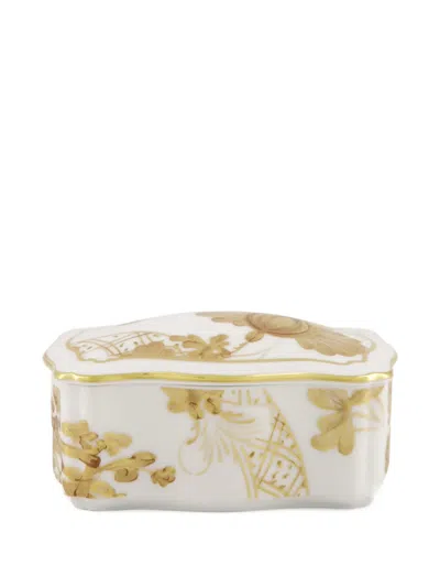 Ginori 1735 Oriente Italiano Tesori Jewellery Box In White