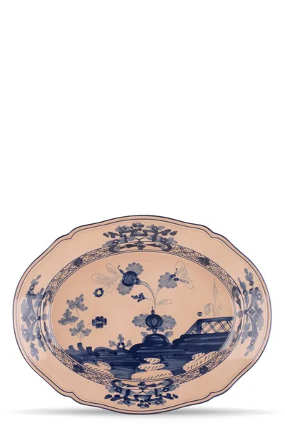 Ginori 1735 'oriente Italiano' Tray ⌀ 38,5 Cm In Pink