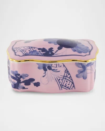 Ginori 1735 Oriente Italiano Trinket Box In Pink