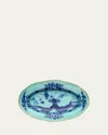 Ginori 1735 Oriente Italiano Trinket Tray In Blue